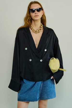 メゾンスペシャル/MAISON SPECIALの【予約販売】Jacket-Like Loose Shirt/ジャケットライクルーズシャツ(110400/110403)