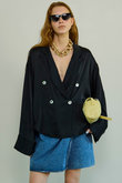 Jacket-Like Loose Shirt/ジャケットライクルーズシャツ