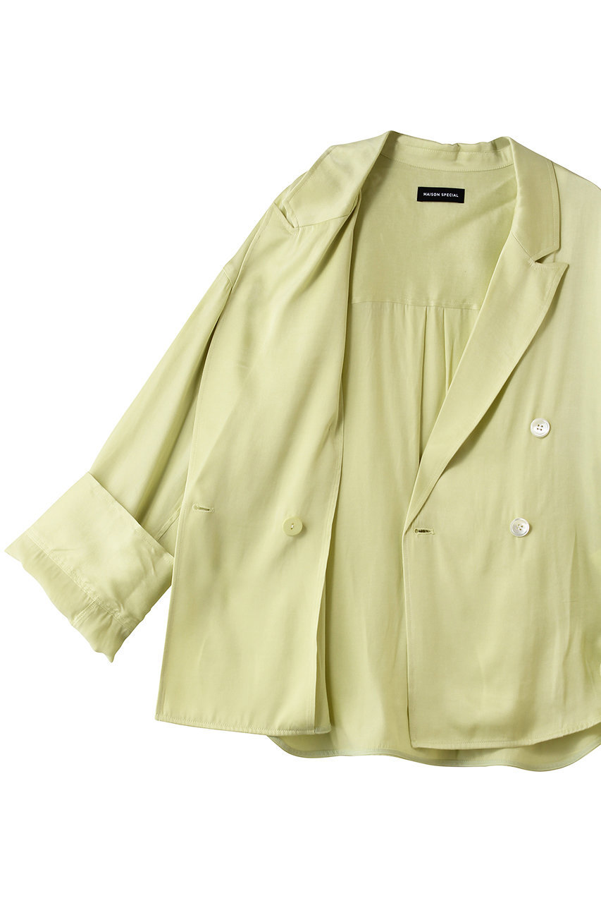 MAISON SPECIAL(メゾンスペシャル)｜Jacket-Like Loose Shirt 