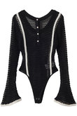 Crochet-Like Bodysuit/クロシェライクボディスーツ