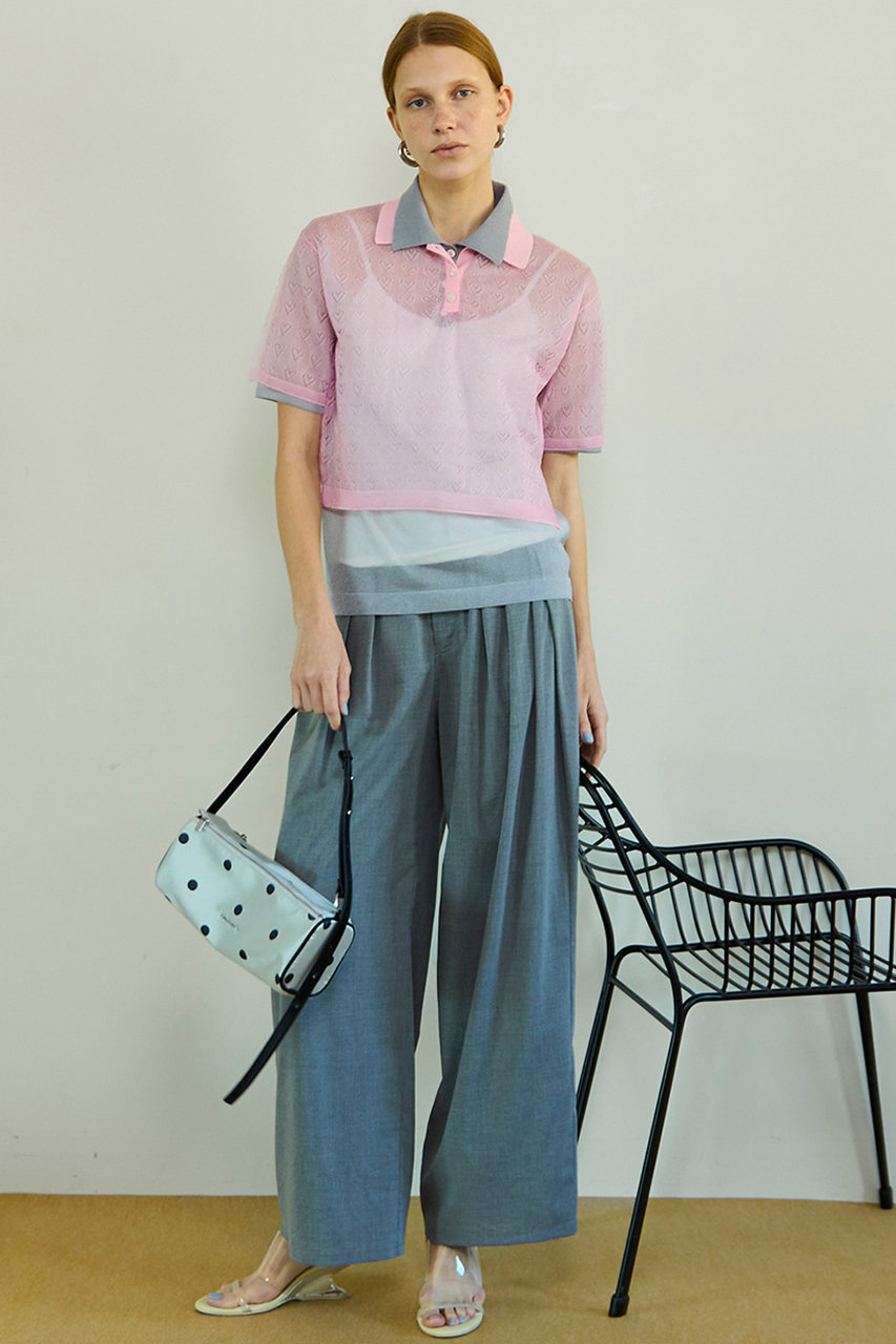 MAISON SPECIAL(メゾンスペシャル)｜【予約販売】Layered Sheer Knit