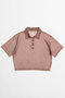 Layered Sheer Knit Polo/レイヤードシアーニットポロ メゾンスペシャル/MAISON SPECIAL