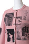 Photo Collage Compact Knit Cardigan/フォトコラージュコンパクトニットカーディガン メゾンスペシャル/MAISON SPECIAL