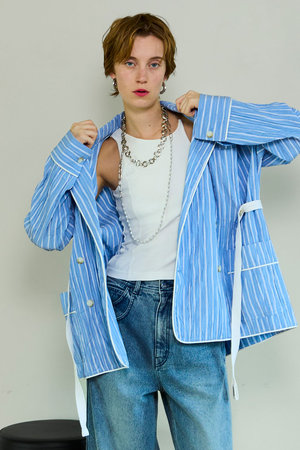 メゾンスペシャル/MAISON SPECIALのClear Wire Tank/クリアワイヤータンク(110100/110101)