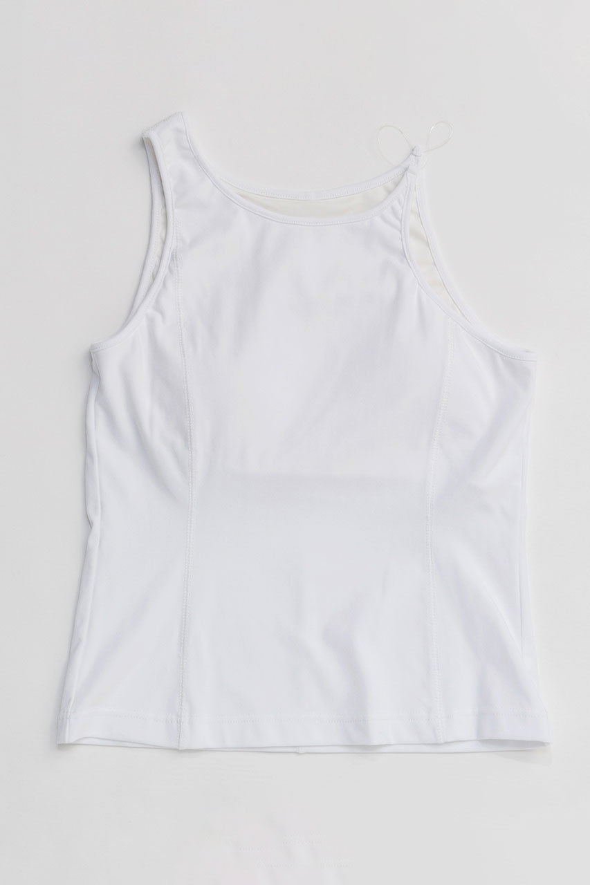 メゾンスペシャル/MAISON SPECIALのClear Wire Tank/クリアワイヤータンク(WHT(ホワイト)/21261415202)