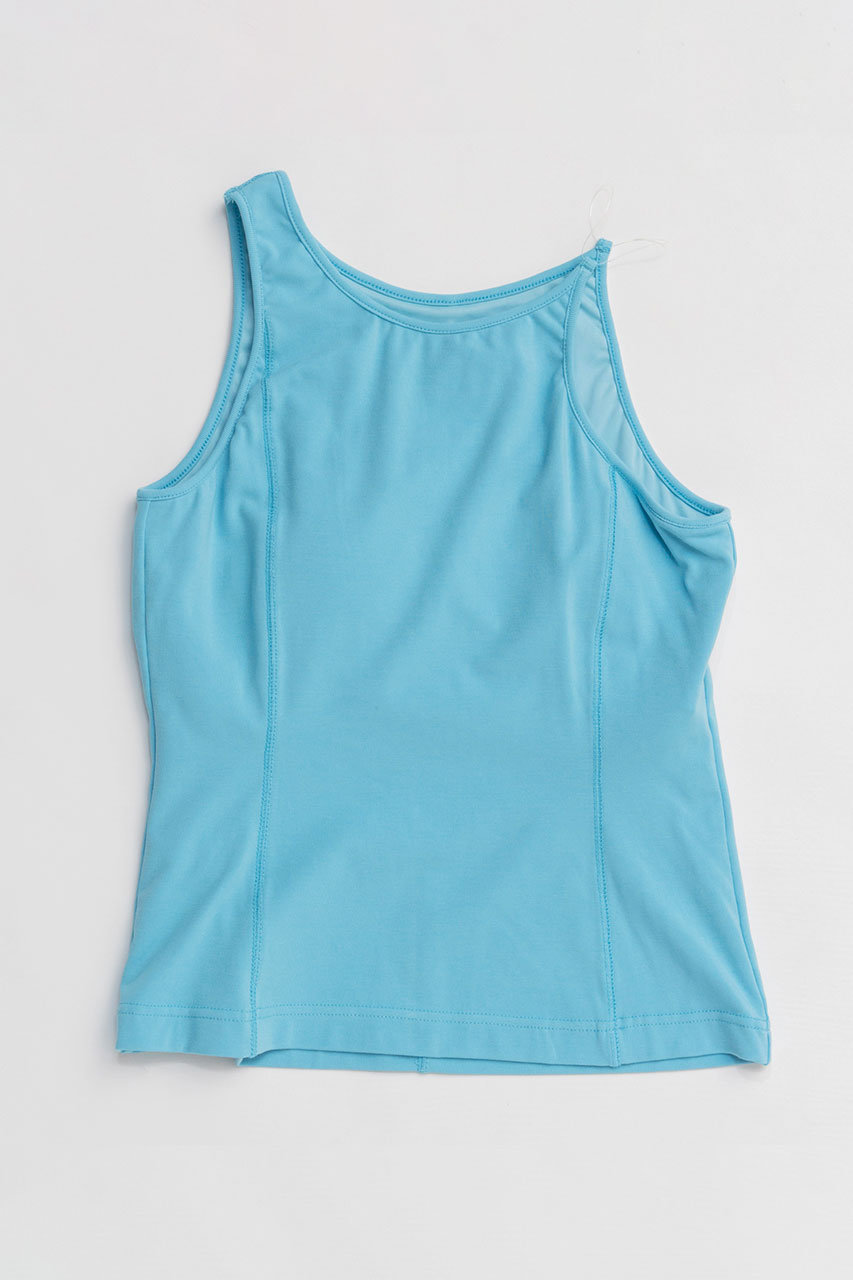 メゾンスペシャル/MAISON SPECIALのClear Wire Tank/クリアワイヤータンク(BLU(ブルー)/21261415202)