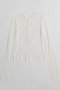 Henley Neck Top/ヘンリーネックシアートップ メゾンスペシャル/MAISON SPECIAL WHT(ホワイト)