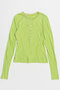 Henley Neck Top/ヘンリーネックシアートップ メゾンスペシャル/MAISON SPECIAL GRN(グリーン)