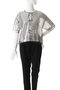 Sheer sequins Over T-Shirt/シアースパンコールオーバーTシャツ メゾンスペシャル/MAISON SPECIAL