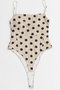 【予約販売】Cup-in Dot Bodysuit/カップインドットボディースーツ メゾンスペシャル/MAISON SPECIAL BGE(ベージュ)