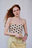 Cup-in Dot Bodysuit/カップインドットボディースーツ