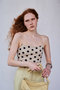 【予約販売】Cup-in Dot Bodysuit/カップインドットボディースーツ メゾンスペシャル/MAISON SPECIAL