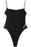 Cup-in Inside Sheer Bodysuit/カップインサイドシアーボディスーツ