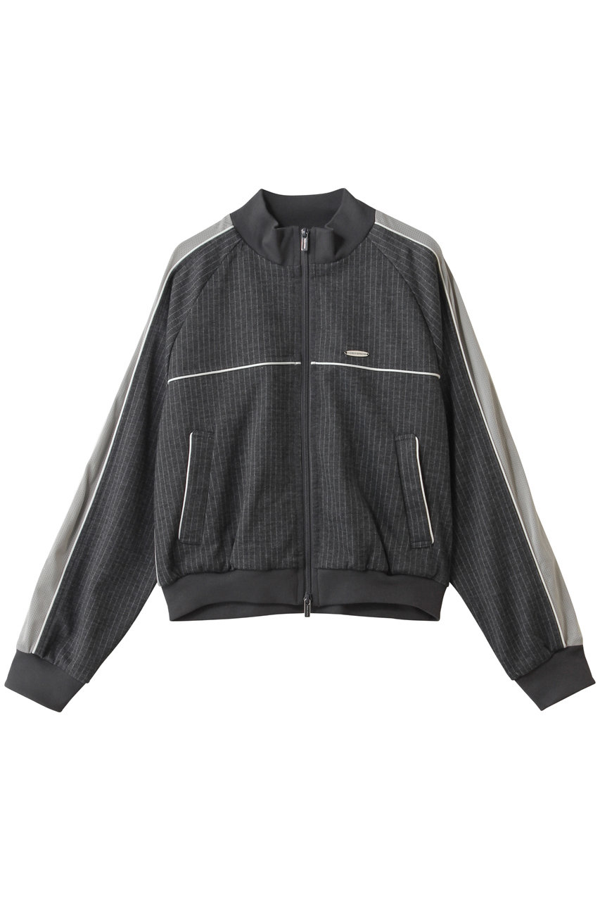 メゾンスペシャル/MAISON SPECIALのJacquard Jersey Tops/ジャガードジャージトップス(GRY(グレー)/21261415301)