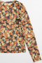 【予約販売】Flower Print Tops/ブラーフラワープリントトップス メゾンスペシャル/MAISON SPECIAL
