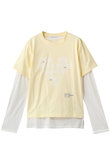 Open Heart Layered T-Shirt/オープンハートレイヤードTシャツ