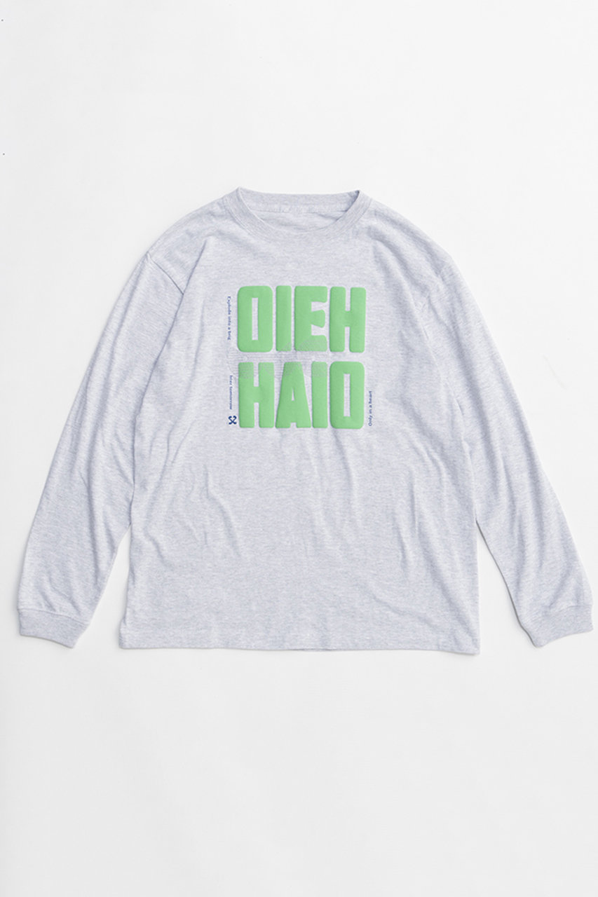 メゾンスペシャル/MAISON SPECIALのOIEH-HAIO Long TEE/HEIO-HAIOロンTEE(GRY(グレー)/21261415704)