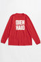 OIEH-HAIO Long TEE/HEIO-HAIOロンTEE メゾンスペシャル/MAISON SPECIAL RED(レッド)