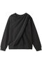 Twist Cut-Off Sweat Top/ツイストカットオフスウェットトップ メゾンスペシャル/MAISON SPECIAL C.GRY(チャコールグレー)