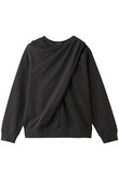 Twist Cut-Off Sweat Top/ツイストカットオフスウェットトップ