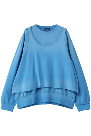 メゾンスペシャル/MAISON SPECIALのLayered Jersey Sweat Top/レイヤード天竺スウェットトップ(110100/110105)