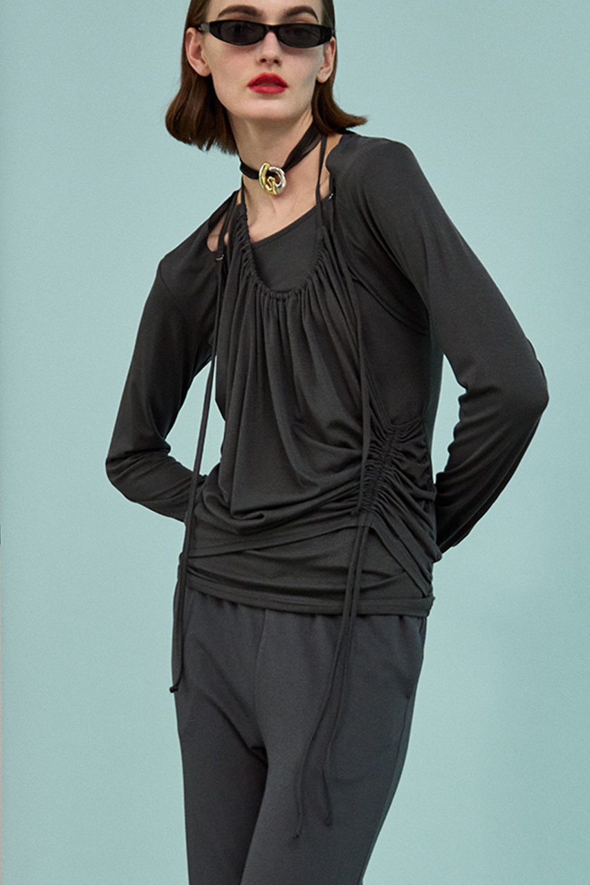MAISON SPECIAL(メゾンスペシャル)｜Halter Neck Layered Tops