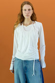 Halter Neck Layered Tops/ホルターネックレイヤードトップス