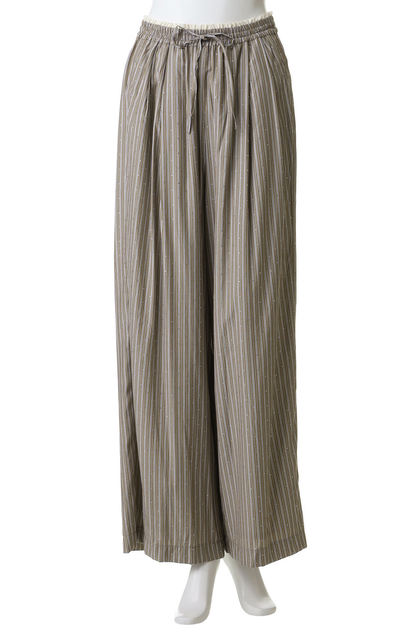 MAISON SPECIAL(メゾンスペシャル)｜Lines Stone Pajama Pants/ライン
