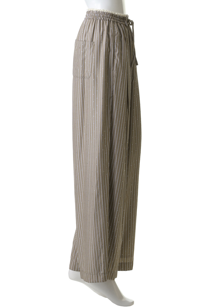 MAISON SPECIAL(メゾンスペシャル)｜Lines Stone Pajama Pants/ライン