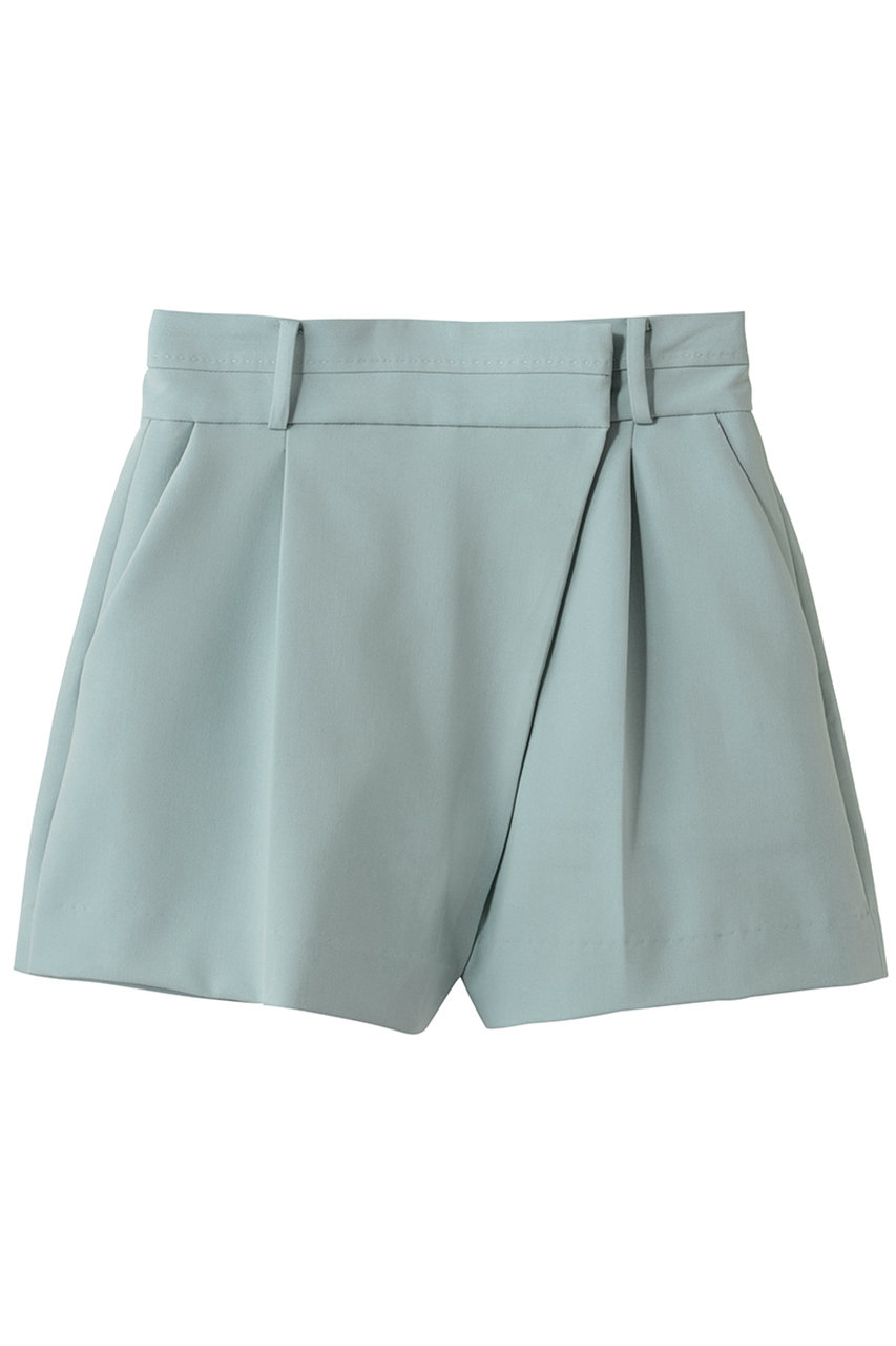 メゾンスペシャル/MAISON SPECIALのAsymmetrical Short Pants/アシメタックショートパンツ(M.GRN(ミントグリーン)/21261465203)