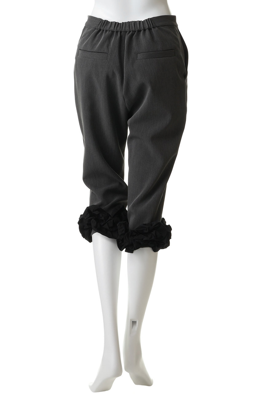 MAISON SPECIAL(メゾンスペシャル)｜Flower Hem Capri Pants/フラワー
