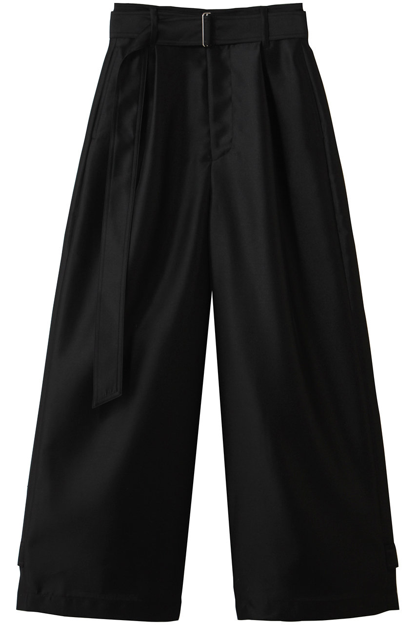 メゾンスペシャル/MAISON SPECIALのFlight Satin Wide Pants/フライトサテンワイドパンツ(BLK(ブラック)/21261465206)
