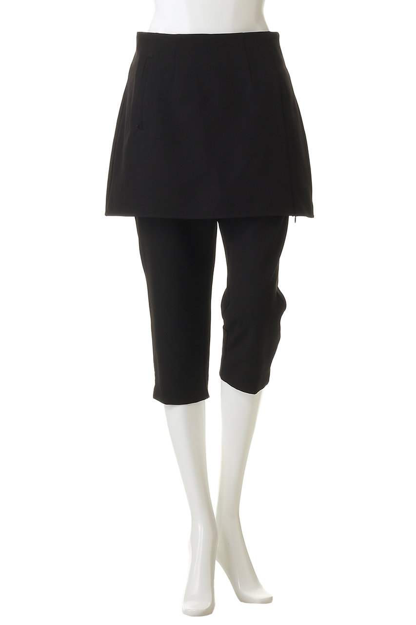 MAISON SPECIAL(メゾンスペシャル)｜Mini Skirt Layer Capri Pants