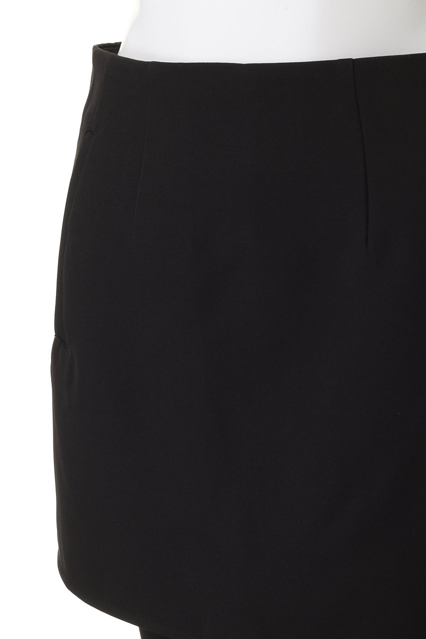 MAISON SPECIAL(メゾンスペシャル)｜Mini Skirt Layer Capri Pants