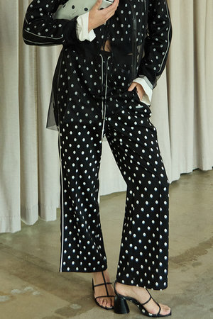 メゾンスペシャル/MAISON SPECIALのJacquard Jersey Pants/ジャガードジャージパンツ