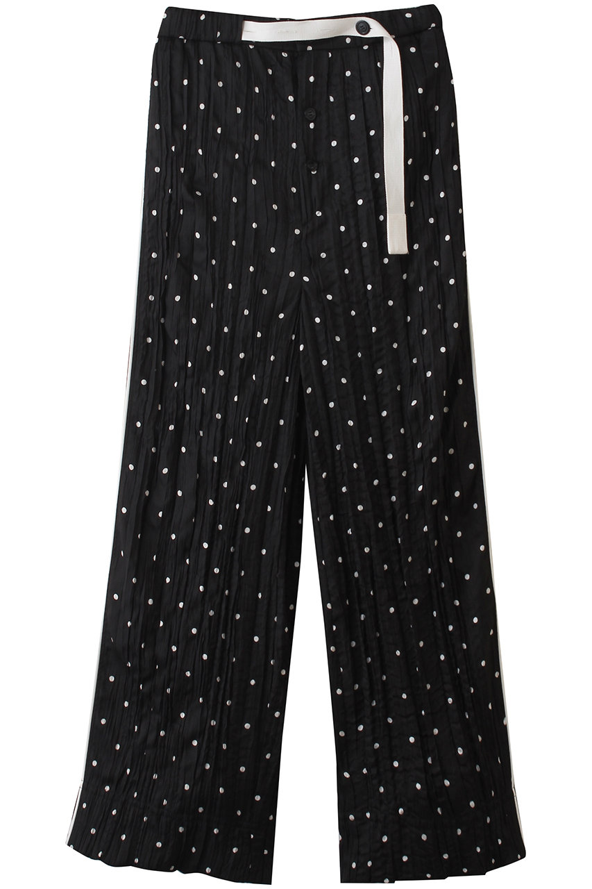 メゾンスペシャル/MAISON SPECIALのBelted Pajama Pants/ベルテッドパジャマパンツ(BLK(ブラック)/21261465302)
