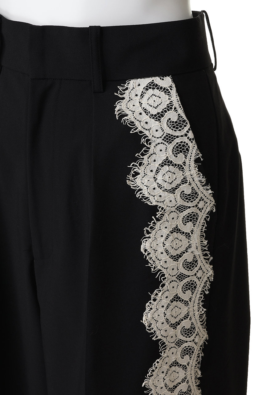 MAISON SPECIAL(メゾンスペシャル)｜Side Lace Slacks/サイドレース
