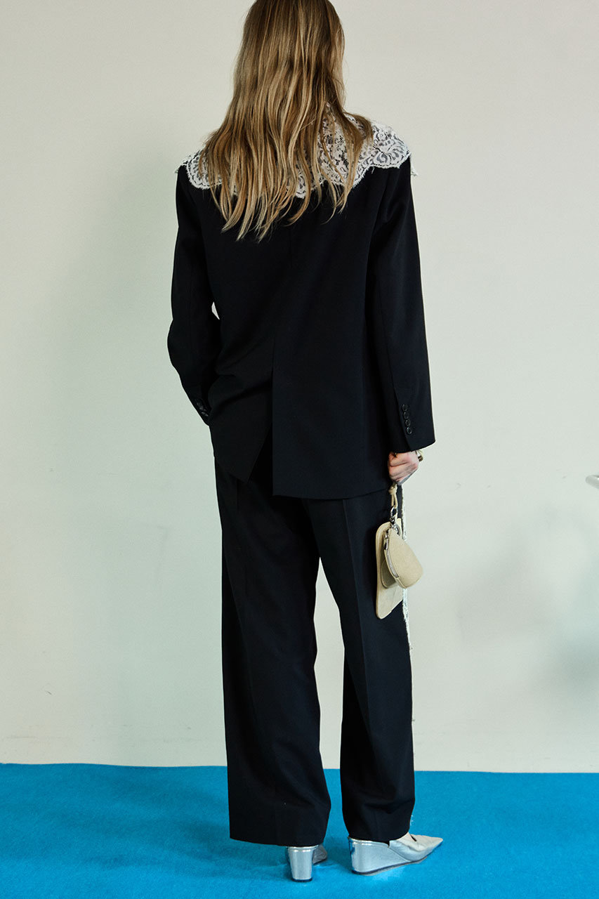 MAISON SPECIAL(メゾンスペシャル)｜Side Lace Slacks/サイドレース
