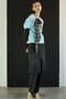 Layered Skirt Denim Pants/レイヤードスカートデニムパンツ メゾンスペシャル/MAISON SPECIAL