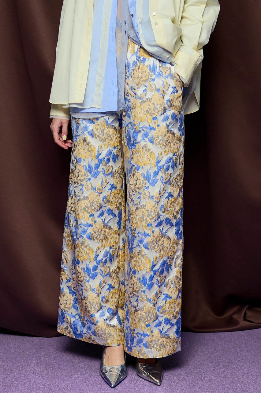 MAISON SPECIAL(メゾンスペシャル)|Flower Jacquard Pants/フラワー MAISON SPECIAL(メゾンスペシャル)|Flower Jacquard Pants/フラワー