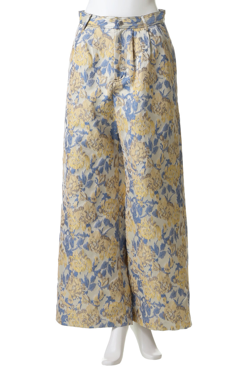 MAISON SPECIAL(メゾンスペシャル)｜Flower Jacquard Pants/フラワー