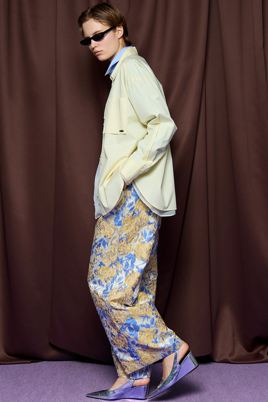 MAISON SPECIAL(メゾンスペシャル)｜Flower Jacquard Pants/フラワー