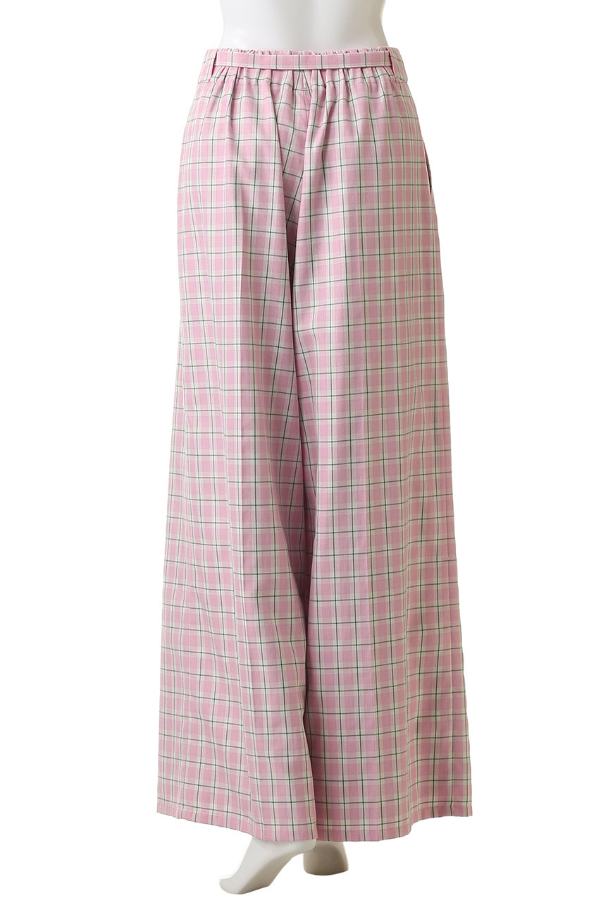 MAISON SPECIAL(メゾンスペシャル)｜Check Wide Pants/チェックワイド