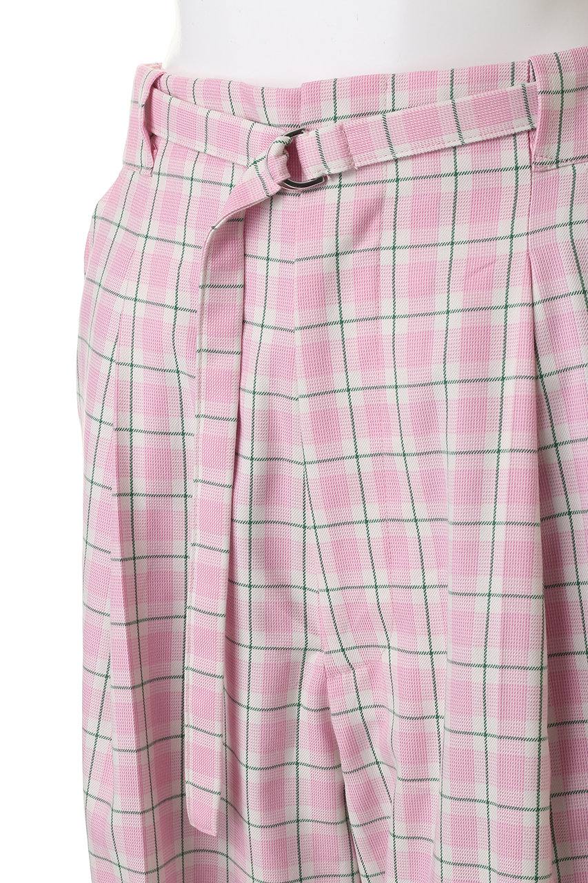 MAISON SPECIAL(メゾンスペシャル)｜Check Wide Pants/チェックワイド