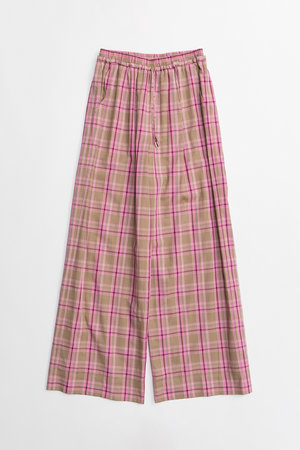 メゾンスペシャル/MAISON SPECIALの【予約販売】Multi-Color Easy Check Pants/マルチカラーイージーチェックパンツ