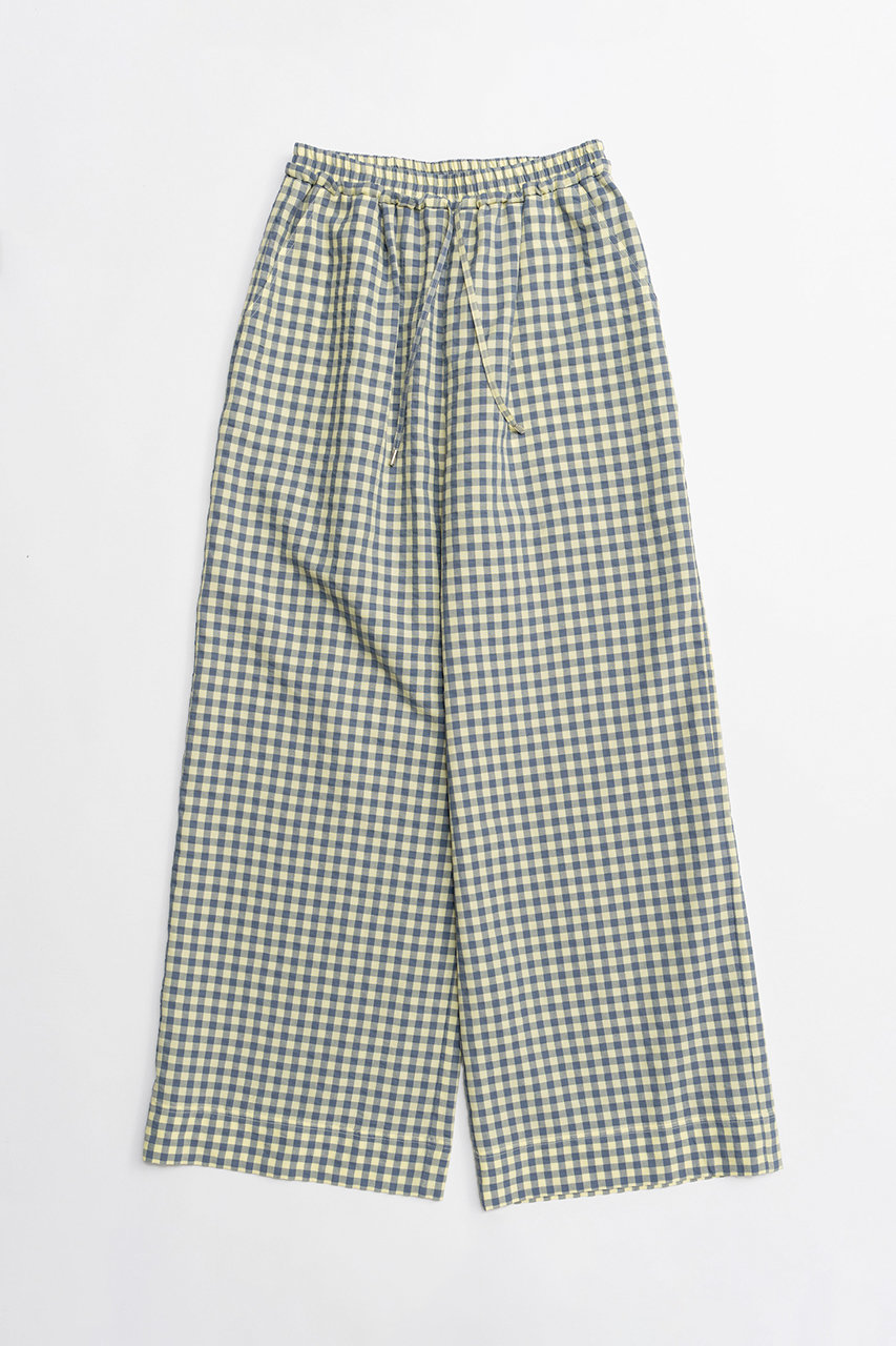 メゾンスペシャル/MAISON SPECIALのMulti-Color Easy Check Pants/マルチカラーイージーチェックパンツ(YEL(イエロー)/21261465705)