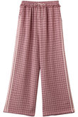 Side-Lined Tweed Easy Pants/サイドラインツイードイージーパンツ
