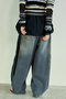 Side-Tuck Cocoon Denim Pants/サイドタックコクーンデニムパンツ メゾンスペシャル/MAISON SPECIAL