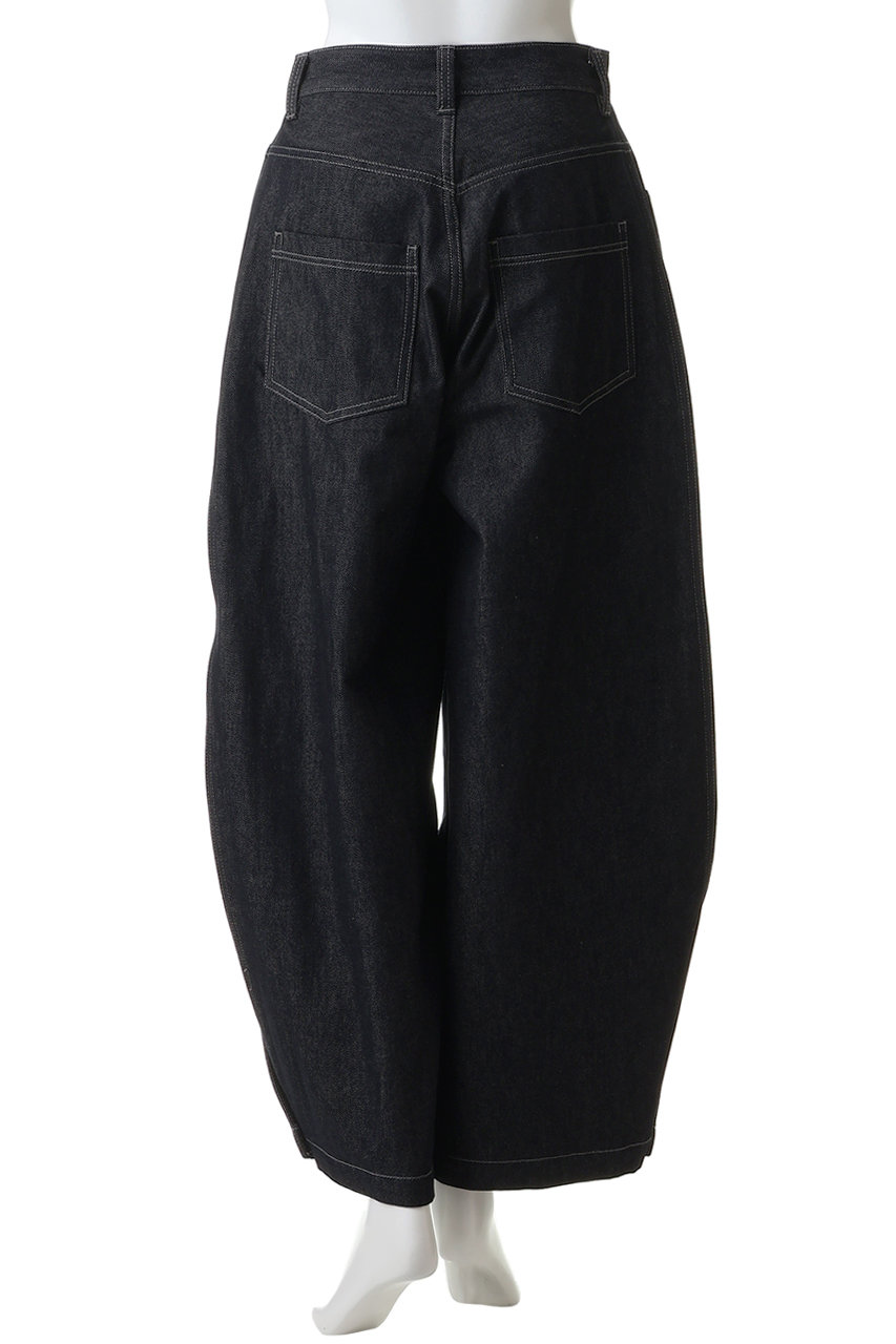MAISON SPECIAL(メゾンスペシャル)｜Side-Tuck Cocoon Denim Pants