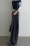 Side-Tuck Cocoon Denim Pants/サイドタックコクーンデニムパンツ メゾンスペシャル/MAISON SPECIAL